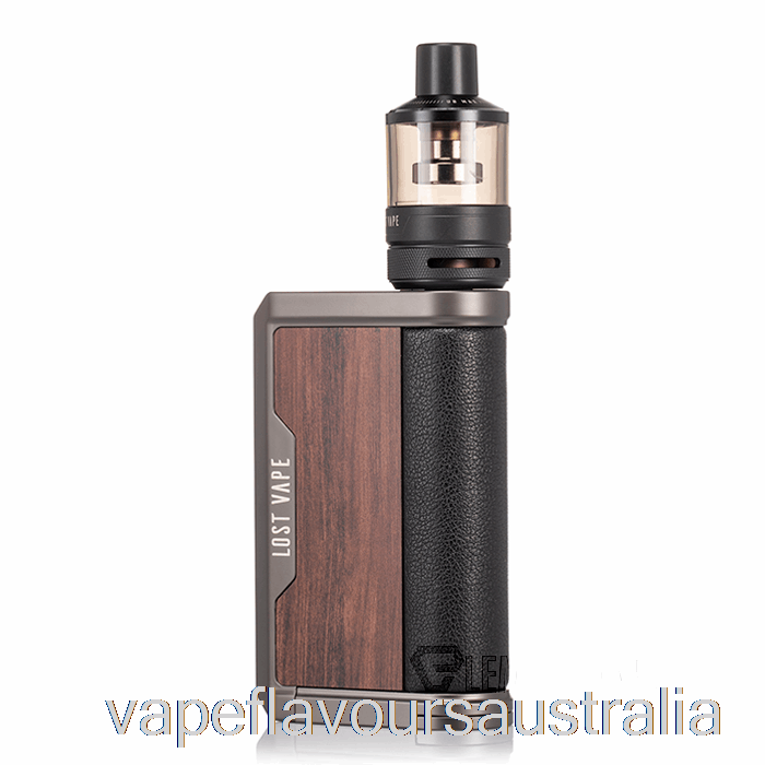 Vape Flavours Australia Lost Vape Centaurus Q200 Starter Kit [PODTANK] Gunmetal Walnut Wood